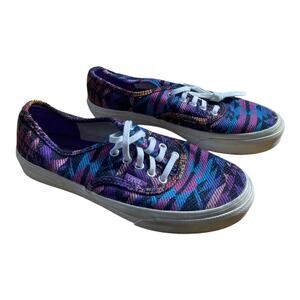 Vans Purple Aztec Sneakers
